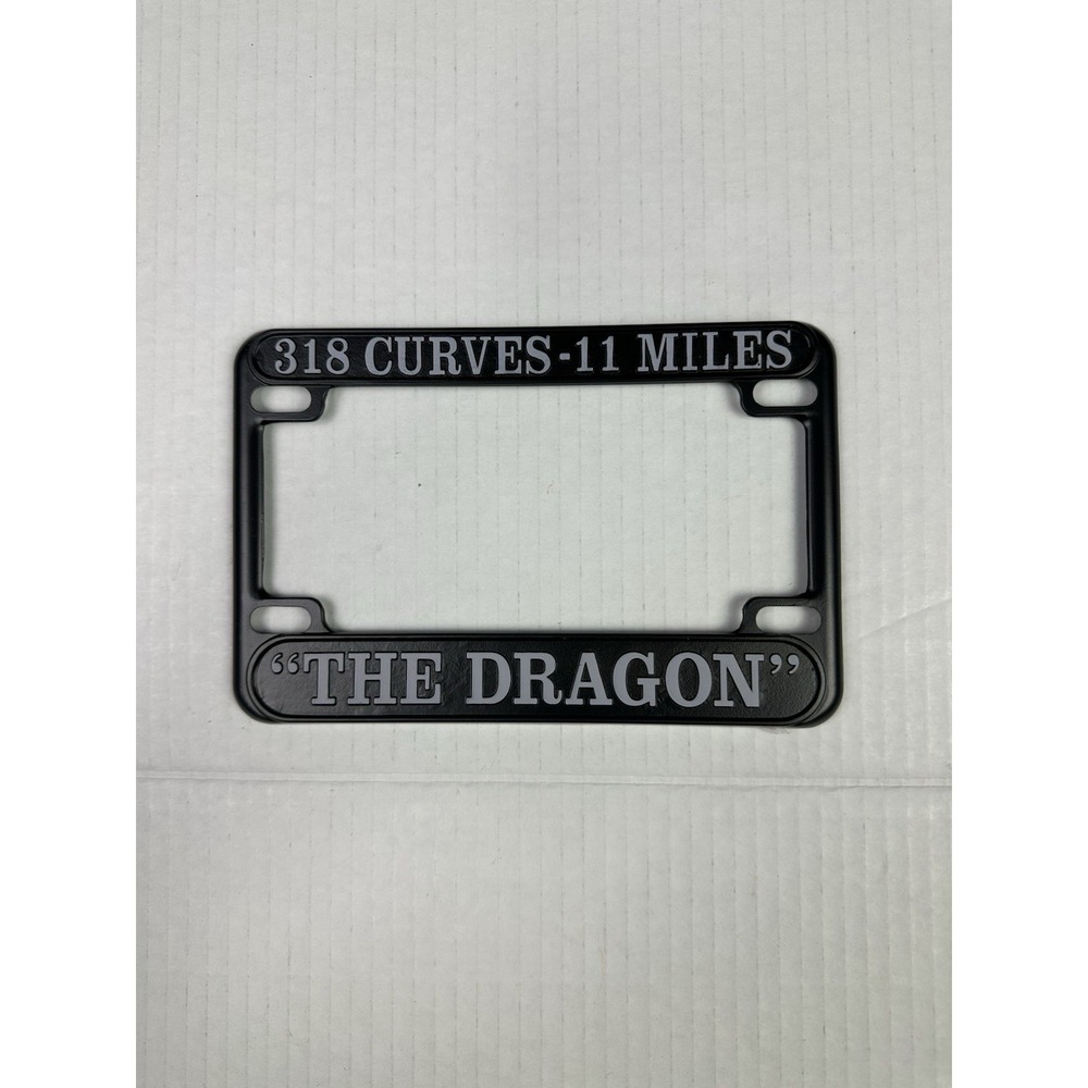 Vintage Deals Gap The Dragon 318 Curves 11 Miles License Plate Tag Cover